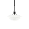 Dyberg Larsen - DL20 Opal pendel - Opal/Krom