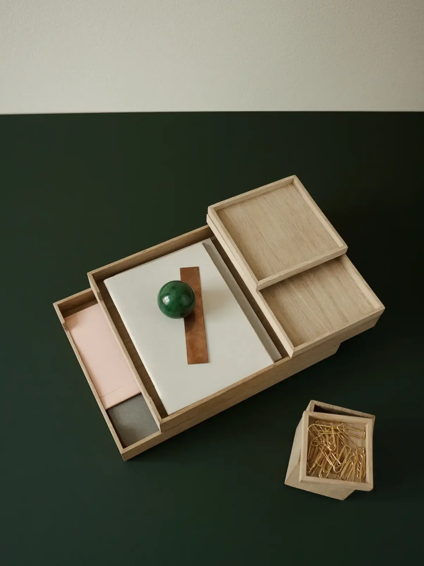 Fritz Hansen - Boks/Kasse - Nomad - 14x14 cm - Eg