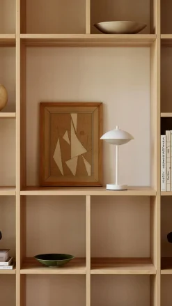 Fritz Hansen - Bordlampe - Musling™ Portable - Blå