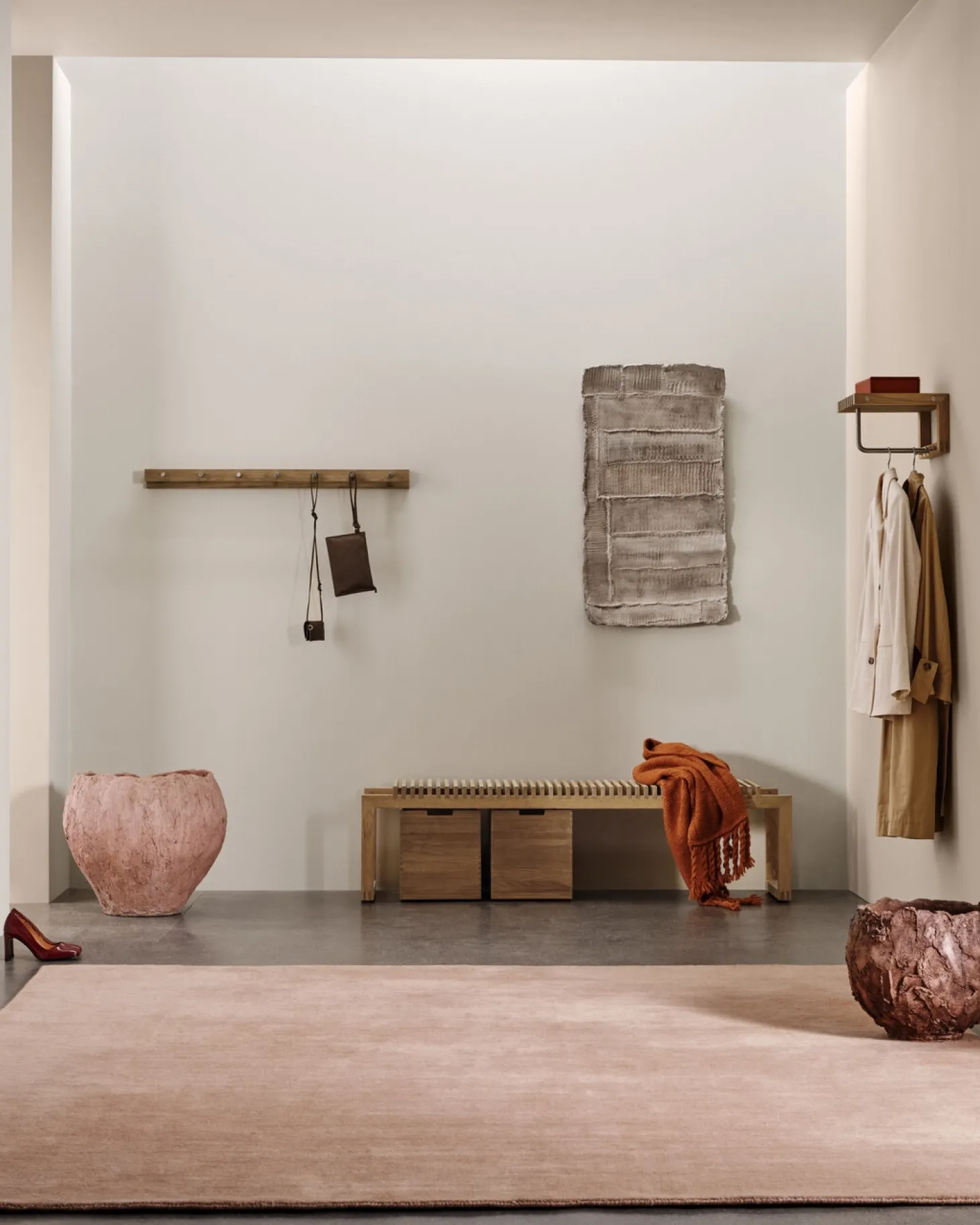 Fritz Hansen - Cutter Box - High - Teak - 30x36x34 cm