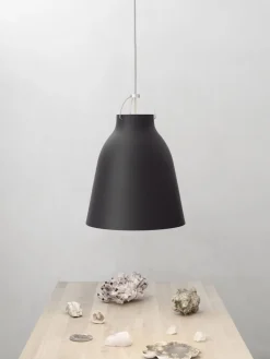 Fritz Hansen - Loftlampe - Caravaggio™ Matt - Sort - P1 Small