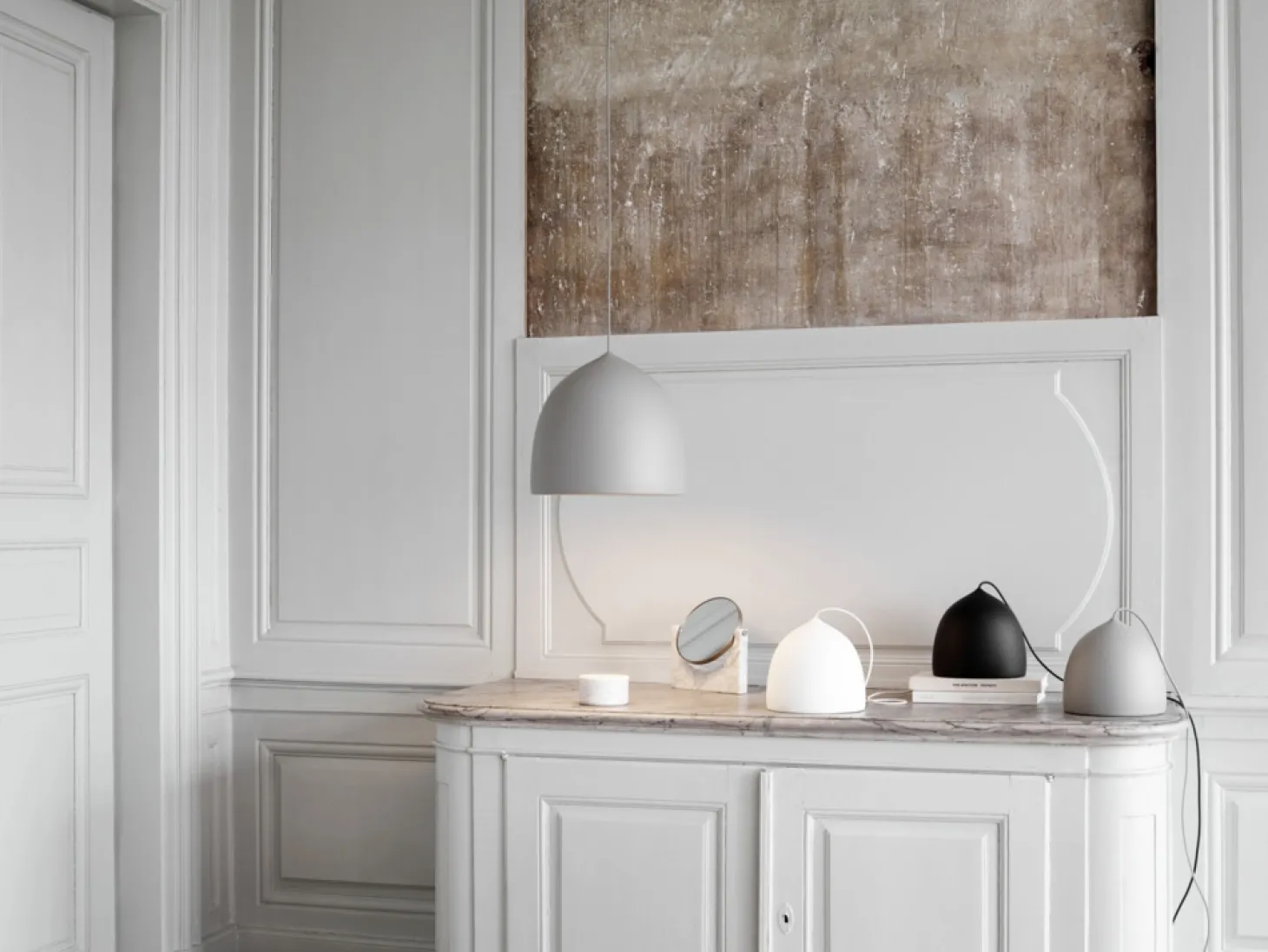 Fritz Hansen - Loftlampe - Suspence P1.5 - Lys grå