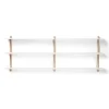 Gejst - Nivo D, shelf large - Lys eg/hvid