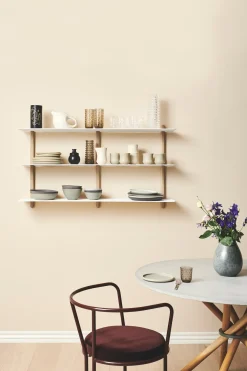 Gejst - Nivo D, shelf large - Lys eg/hvid