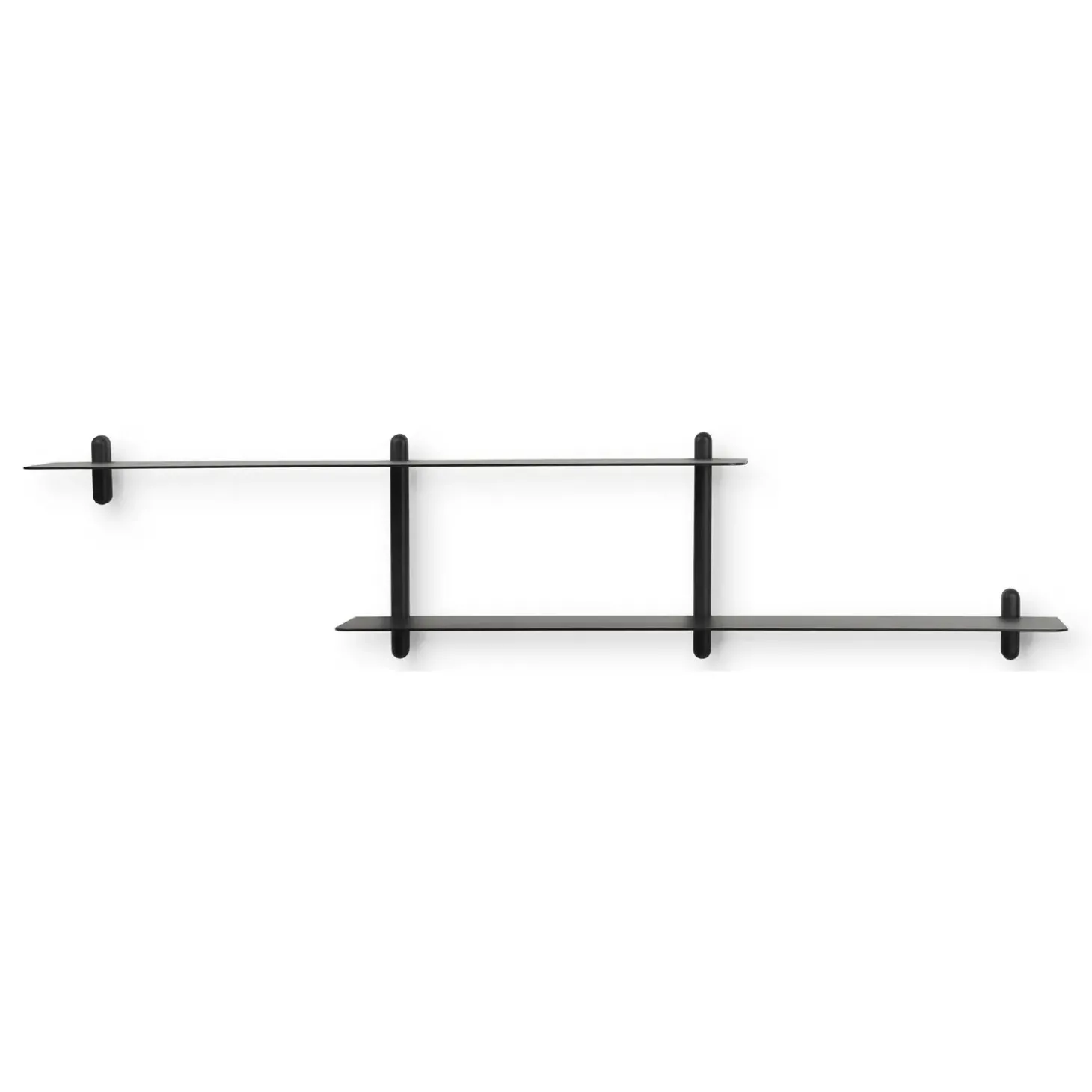 Gejst - NIVO H HYLDE - Sort og sort ask - 172 cm