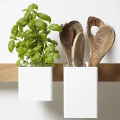 Gejst - Smart køkkenhylde, 60 cm - Eg og hvid