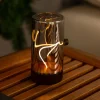 Gingko - Bordlampe - Solis Drift Light - Valnød
