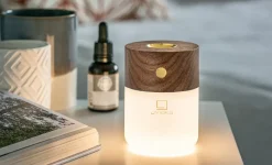 Gingko - Smart Diffuser Lamp Walnut