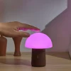 Gingko - Super Mini Alice Mushroom Lamp - Walnut