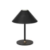 Halo Design - Bordlampe (ude eller inde) - Hygge - Sort