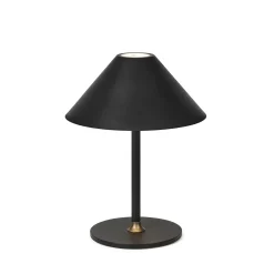Halo Design - Bordlampe (ude eller inde) - Hygge - Sort