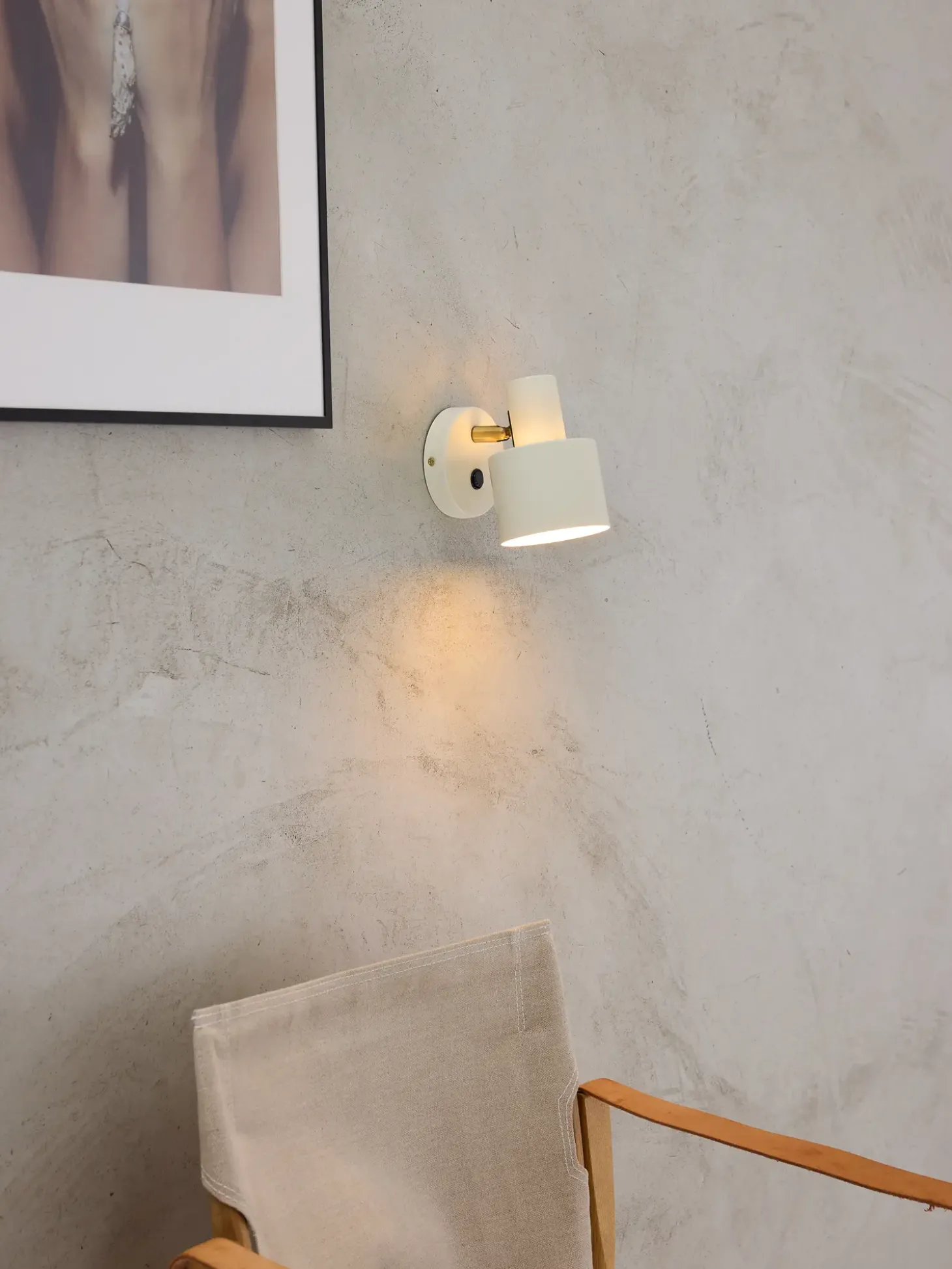 Halo Design Copenhagen - Væglampe - Vogue - Creme