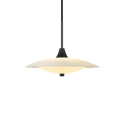 Halo Design - Pendel - Baroni - Ø35 cm - Opal/Sort