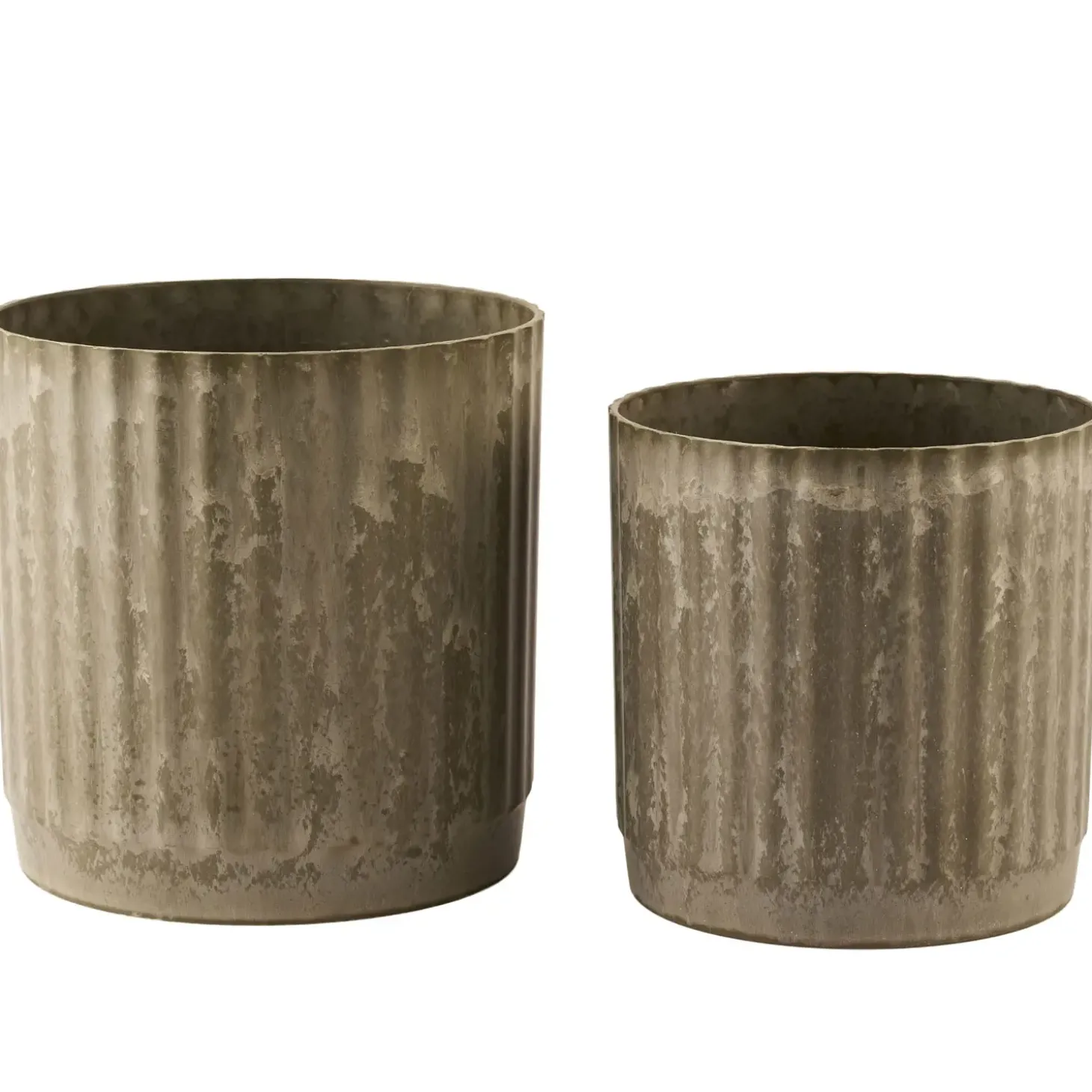 2Have - Urtepotter - Pot Plast - Sæt med 2 - Grøn