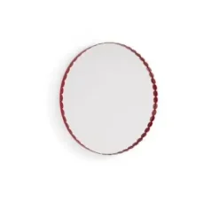 HAY - Arcs Mirror - Round - Red