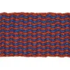 Hay - Coco dørmåtte - Stripe Wave - Brown & Navy - 40x80 cm