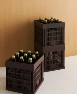 HAY Colour Crate - Cube - Bordeaux