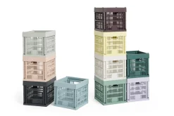 HAY Colour Crate - Cube - Grey