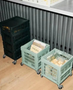 HAY Colour Crate - Cube - Light yellow