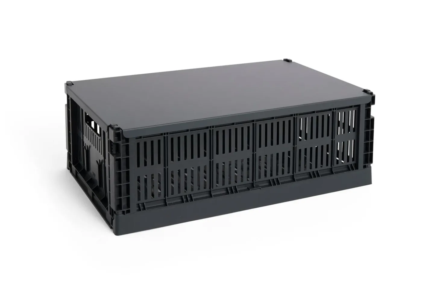 HAY Colour Crate - Large - Charcoal