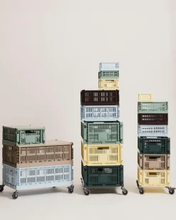 HAY Colour Crate - Large - Sage green