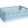 HAY Colour Crate - Large - Soft blue