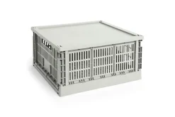 HAY Colour Crate - Large Square - Grey