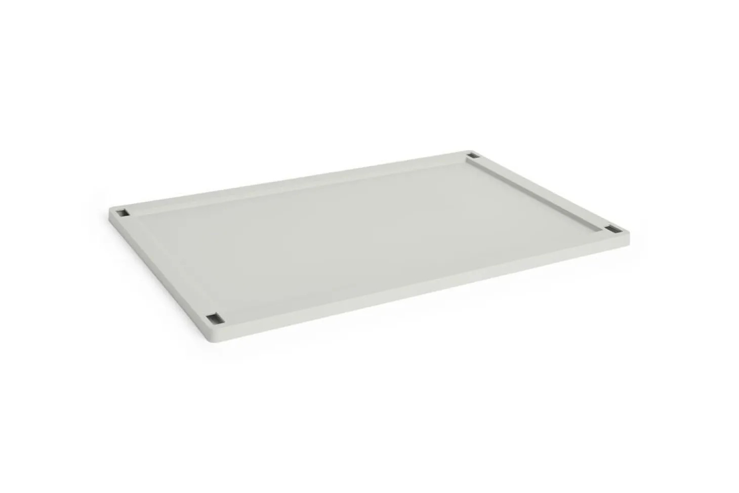 HAY Colour Crate Lid Plastic - Large - Grey
