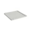 HAY Colour Crate Lid Plastic - Medium Square / Cube - Grey
