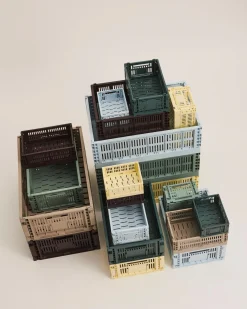 HAY Colour Crate - Medium - Sage green