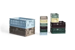 HAY Colour Crate - Medium Square - Grey