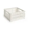 HAY Colour Crate - Medium Square - Off-white