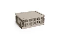 HAY Colour Crate - Medium - Warm grey