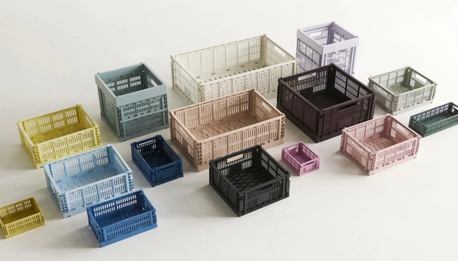 HAY Colour Crate - Small - Charcoal