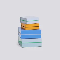 HAY - Colour Storage Travel Jewellery Box - Smykkeskrin - Small - Blå