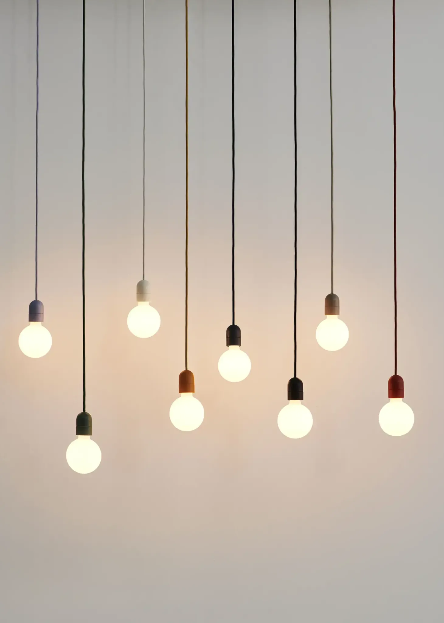 Hay - Common Pendant Cord Set - Clay white