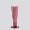 Hay - Conical Vase - Medium - Rose/mørk rød