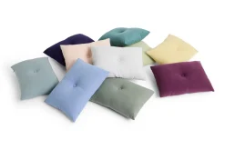 Hay - Dot Cushion - Linen - Blue