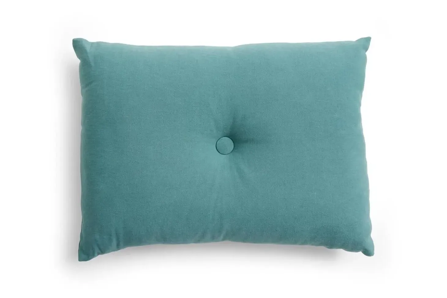 Hay - Dot Cushion - Linen - Petrol