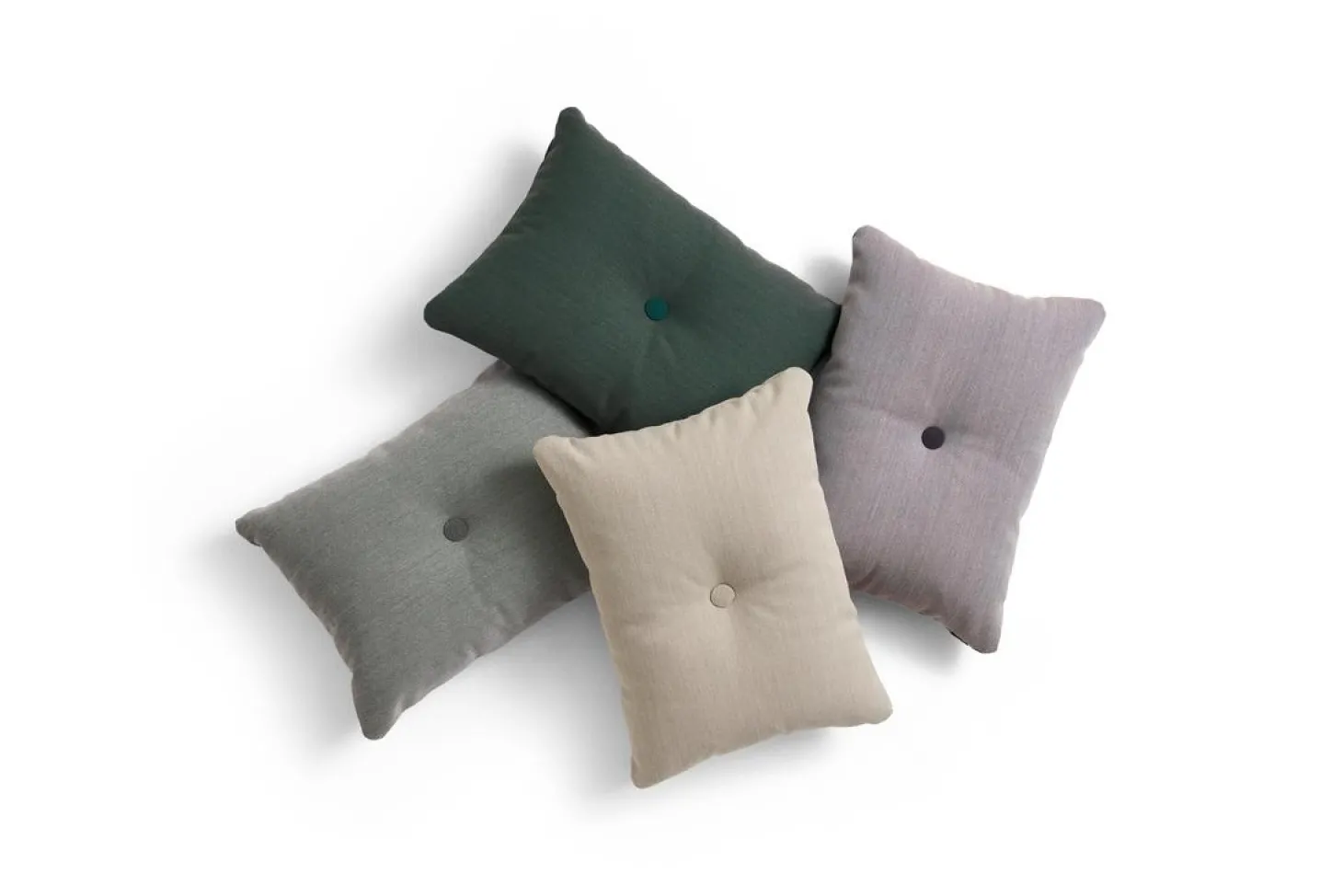 Hay - Dot Cushion - Steelcut Trio - Light grey