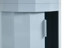 Hay - Facet Cabinet - High - Misty Grey - Lysegrå
