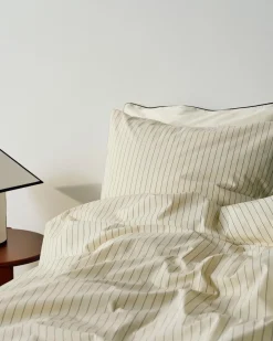 Hay - Fineline Duvet Cover - 140 x 200 - Ivory