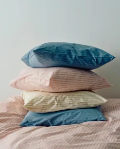 Hay - Fineline Pillow Case - 63 x 60 - Blue