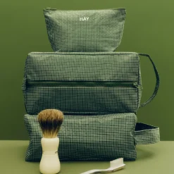 Hay - Grid Pouch - Medium - Mørkeblå