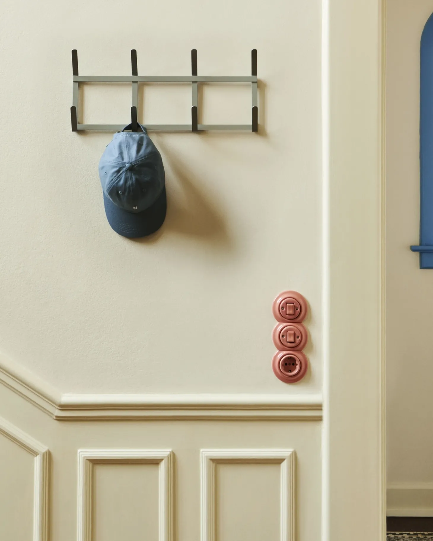 Hay - Knagerække - Tape Coat Rack - Small - Charcoal