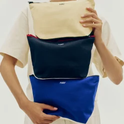Hay - Multi Pouch - Medium - Gul multi