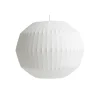 HAY - Nelson Angled Sphere Bubble pendant - Large - Off white