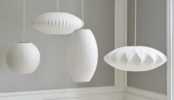 HAY - Nelson Saucer Bubble Pendant - Medium - Off white