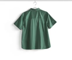 HAY - Outline Pyjama - Kortærmet Shirt - S/M - Emerald Green