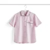 HAY - Outline Pyjama - Kortærmet Skjorte - S/M - Soft Pink